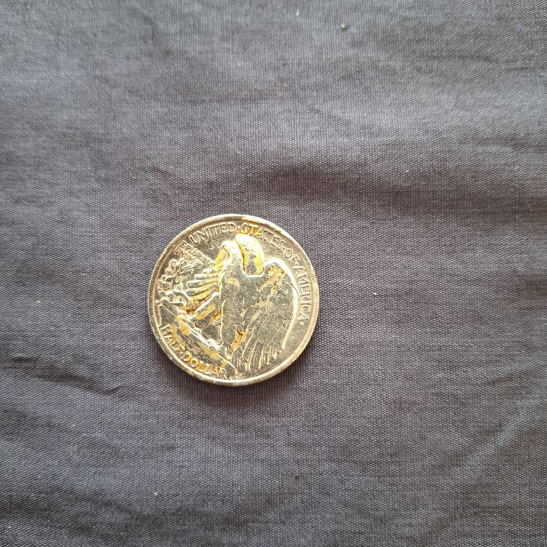 アメリカ、銀貨、ウォーキングリバティハーフドル銀貨等3枚