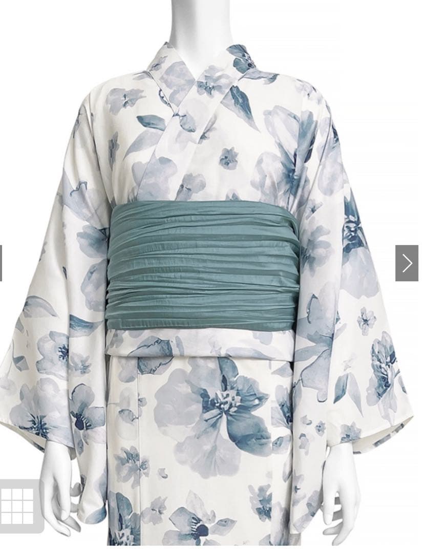 GRL [fy027] 水彩花柄浴衣セット 2WAY セパレート　レギュラー