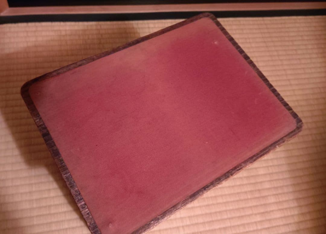 桐製収納付き稽古用譜面台　三味線　謡曲　 布張り天板