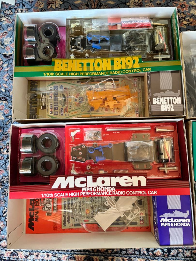 タミヤFー1 ・Cカー　マクラーレン/ベネトン/ジョーダン／アウディ　未使用品