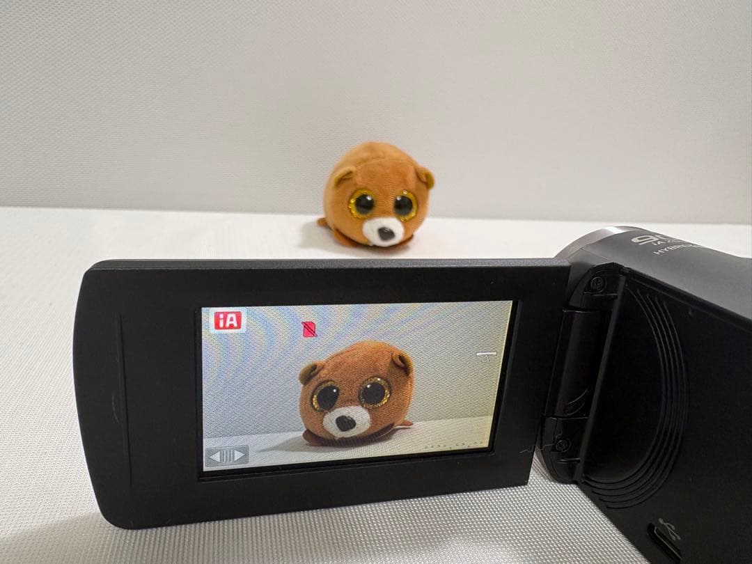 Panasonic デジタルハイビジョン ビデオカメラ HC-V480MS-K