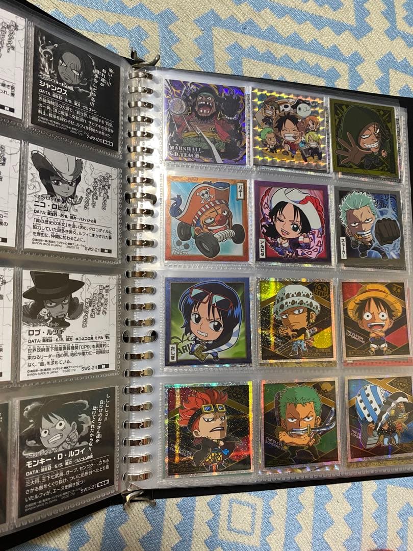 ワンピース大海賊シールウエハース(log1〜log12) フルコンプ