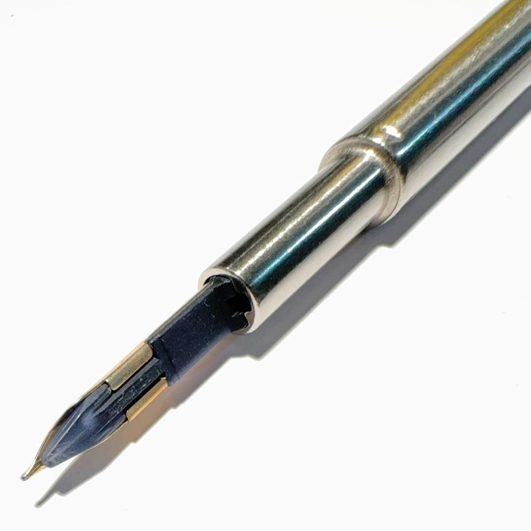 【廃番極稀少】PILOT キャップレス 多面体 未使用 タグ付き 黒 14K M