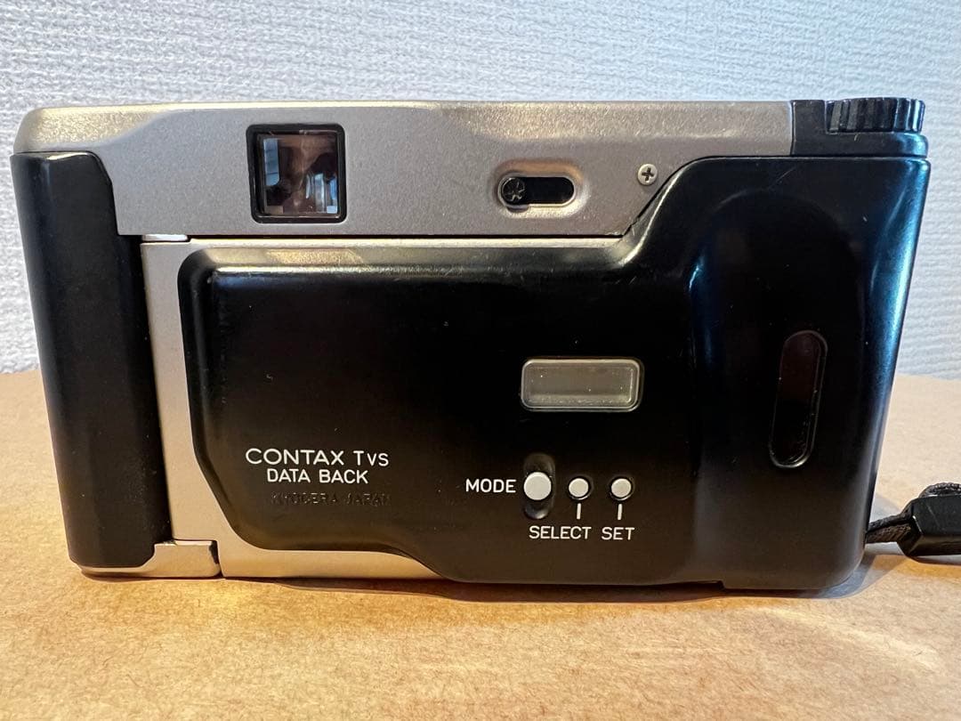 CONTAX TVS 中古 純正レンズキャップ、フード、プロテクター付き　箱なし