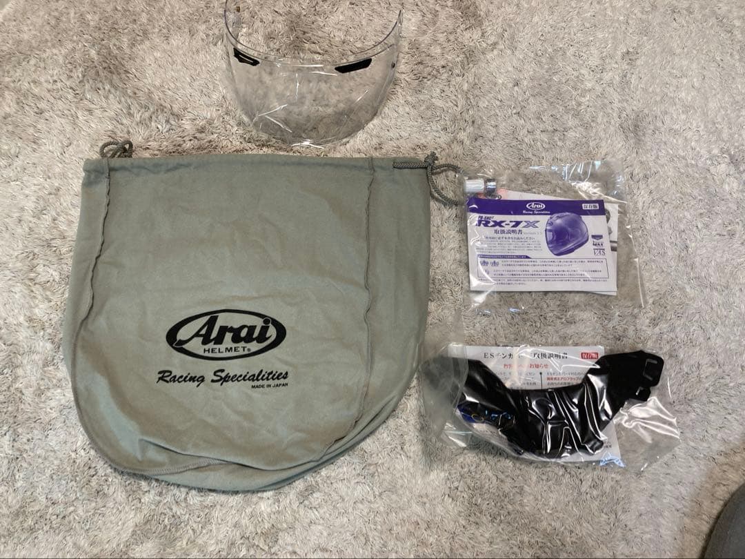 【希少】アライArai RX-7X Lサイズ ヘルメット SNELL規格