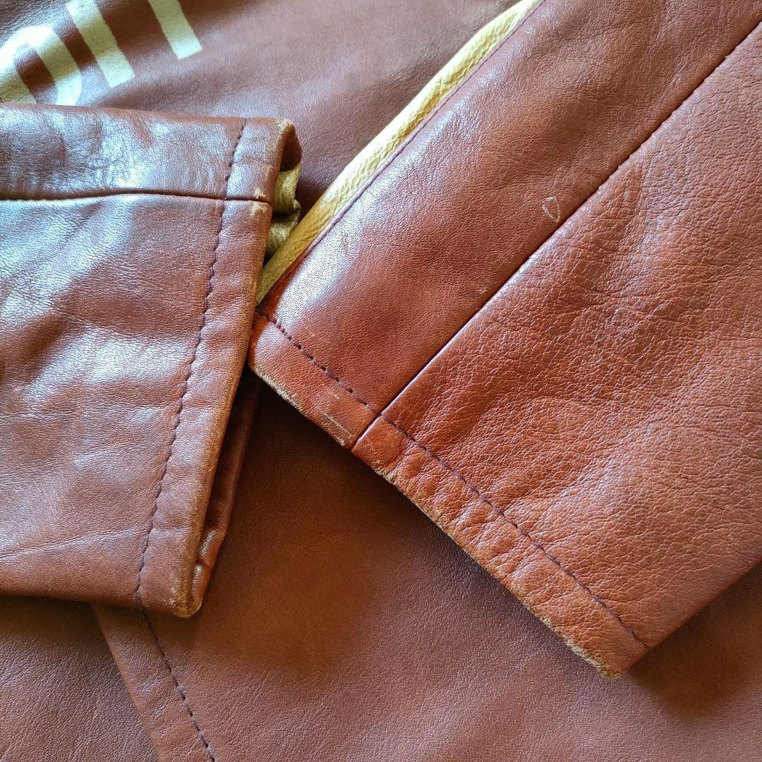 希少 ハーレーダビッドソン MOTOR CYCLESレザー ライダースジャケット