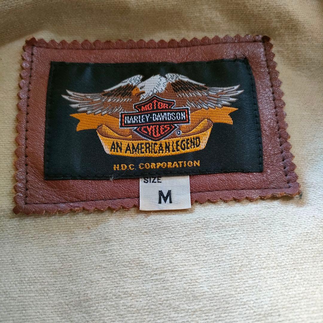 希少 ハーレーダビッドソン MOTOR CYCLESレザー ライダースジャケット