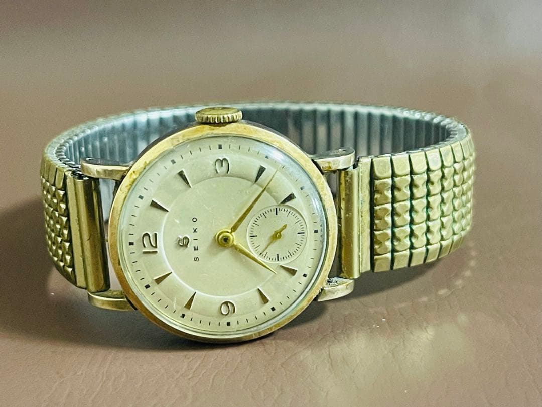 SEIKO セイコー植字Sマーク スモールセコンド