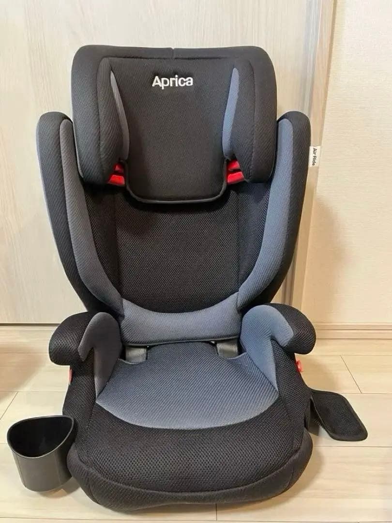 【最終価格】美品Apricaジュニアシート エアライド ブラックグレー