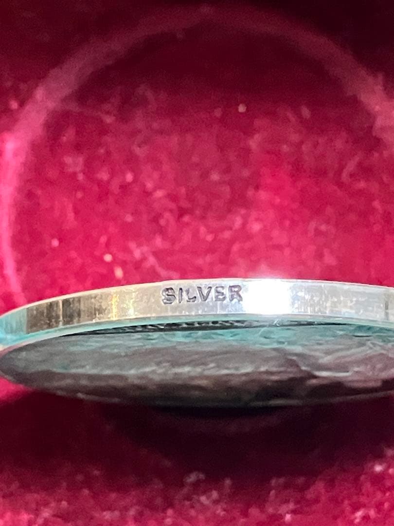 へ*ま様 チャーチル 純銀メダル SV925 28.5g 英国 Spink