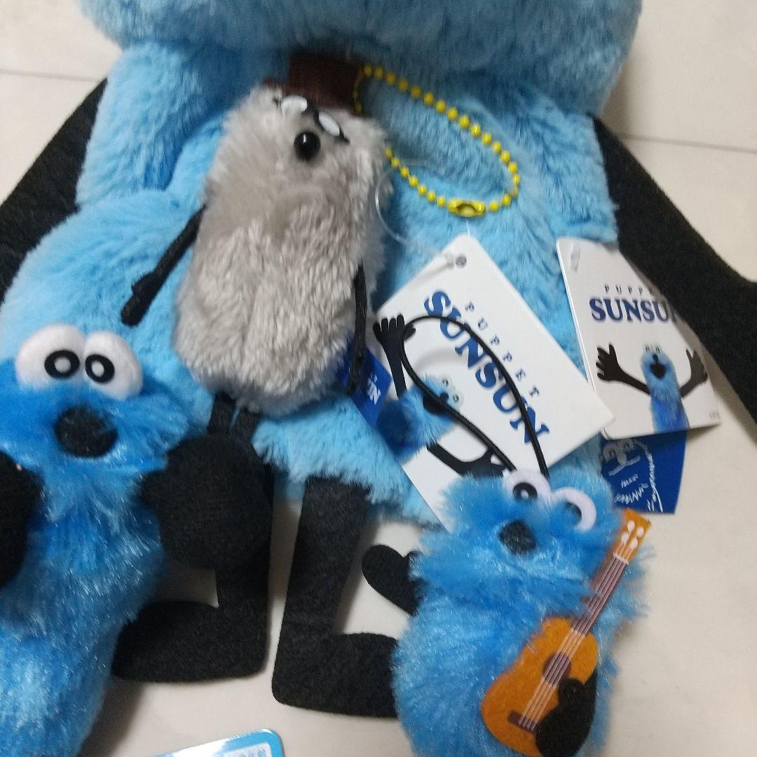 新品　パペットスンスン　ぬいぐるみ　マスコット　セット