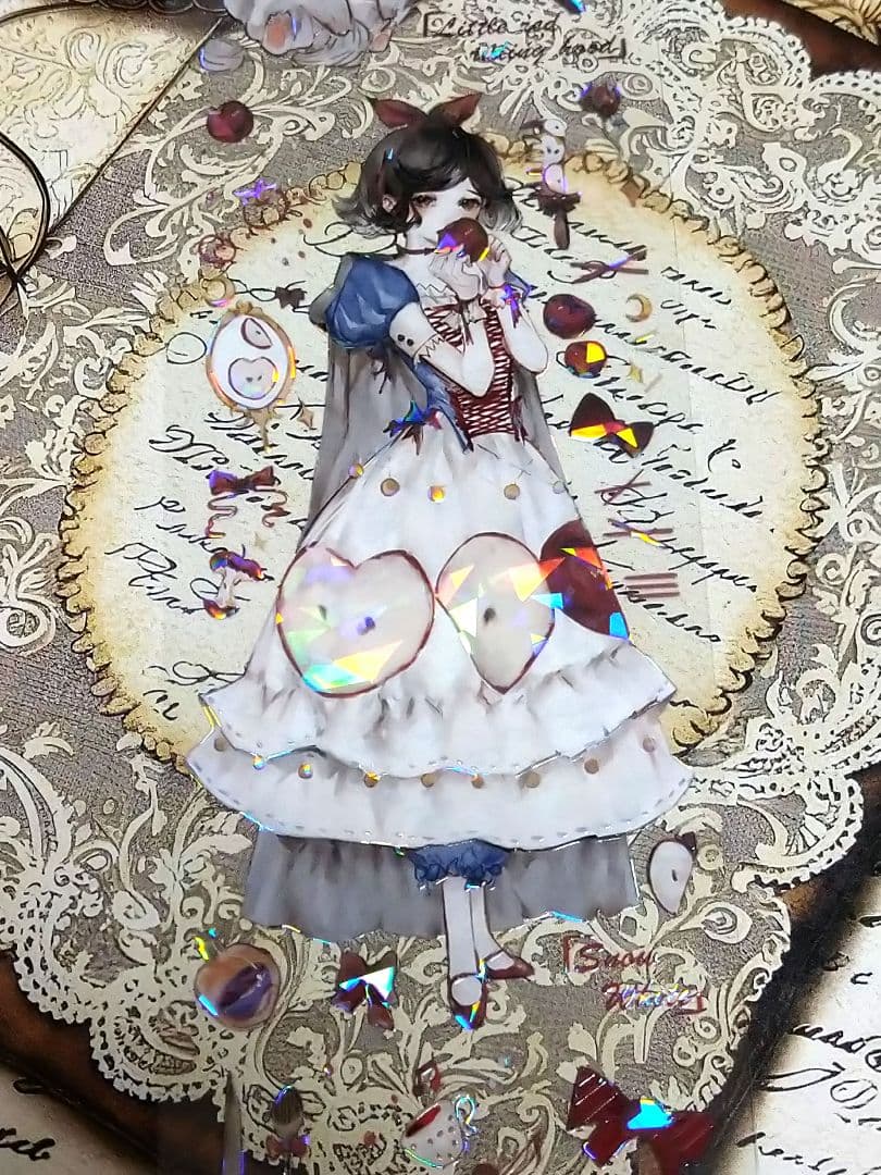 ✩再販✩J392＃童話梦境(贝壳光)切り売り海外人物マステ女の子