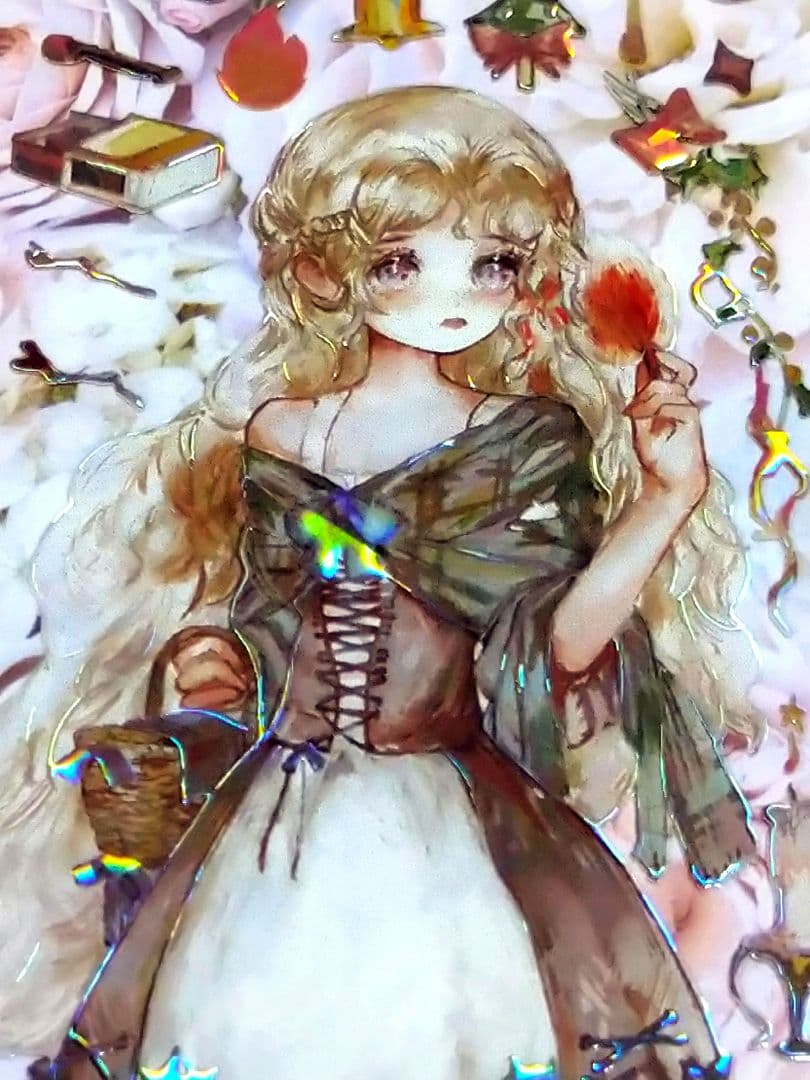 ✩再販✩J392＃童話梦境(贝壳光)切り売り海外人物マステ女の子