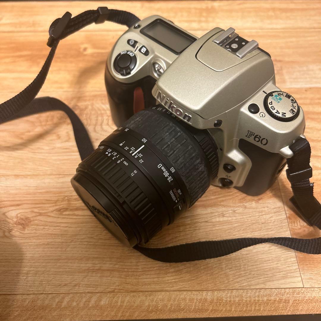 Nikon F60 SIGMA 望遠レンズ　ケース付　ニコン　カメラ