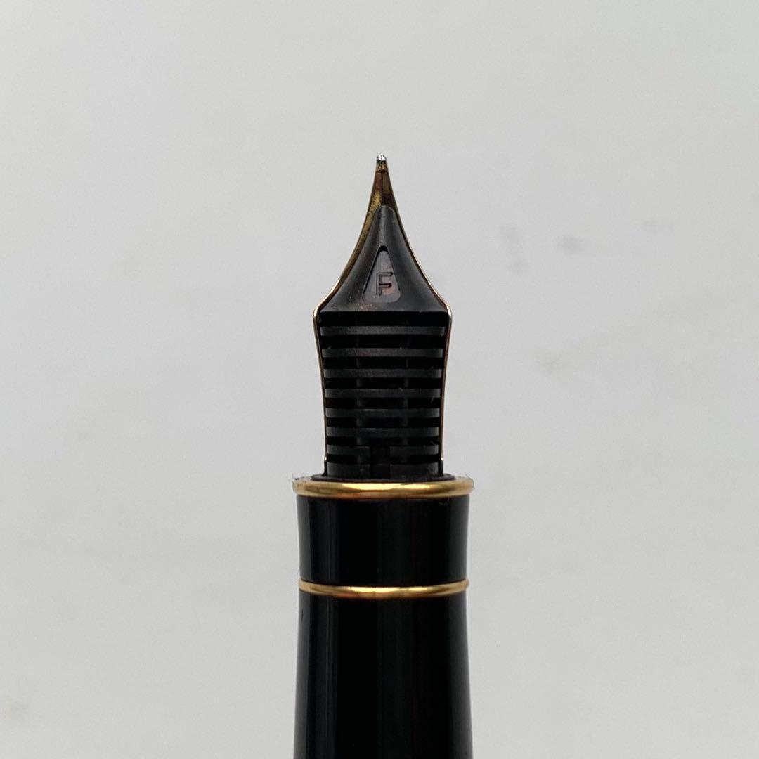 PARKER パーカー ゴールド 万年筆 彫刻デザイン 木箱付き