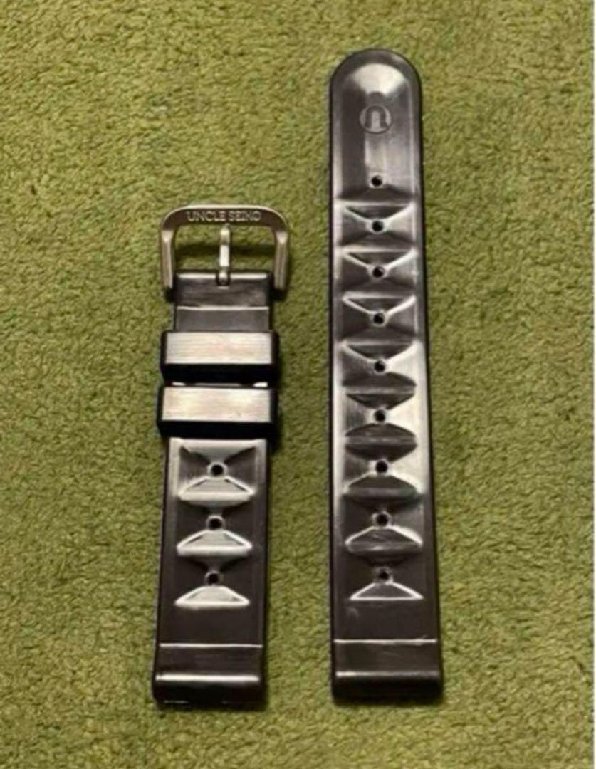 セイコー純正タイプ　XGL731タイプ　6105-8110ラバーベルト