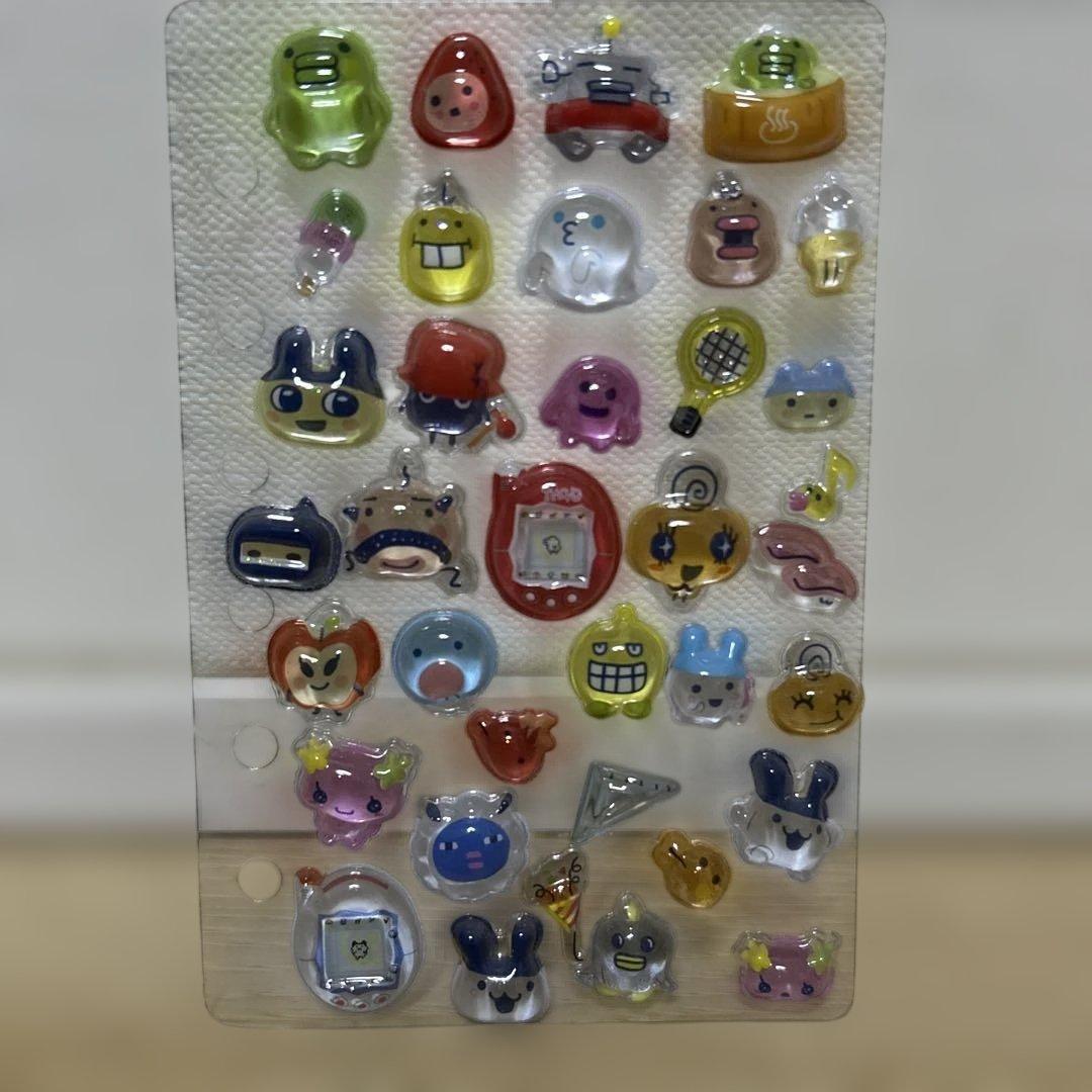 ラメシールバインダー完成品　ボンボンドロップmini 18種類全正規品　オマケ付