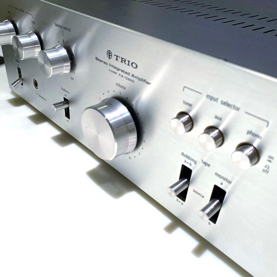 TRIO プリメインアンプ KA-3300 動作品トリオ