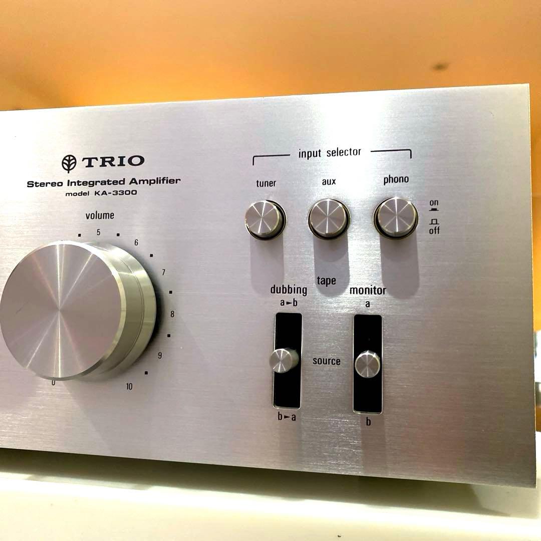 TRIO プリメインアンプ KA-3300 動作品トリオ