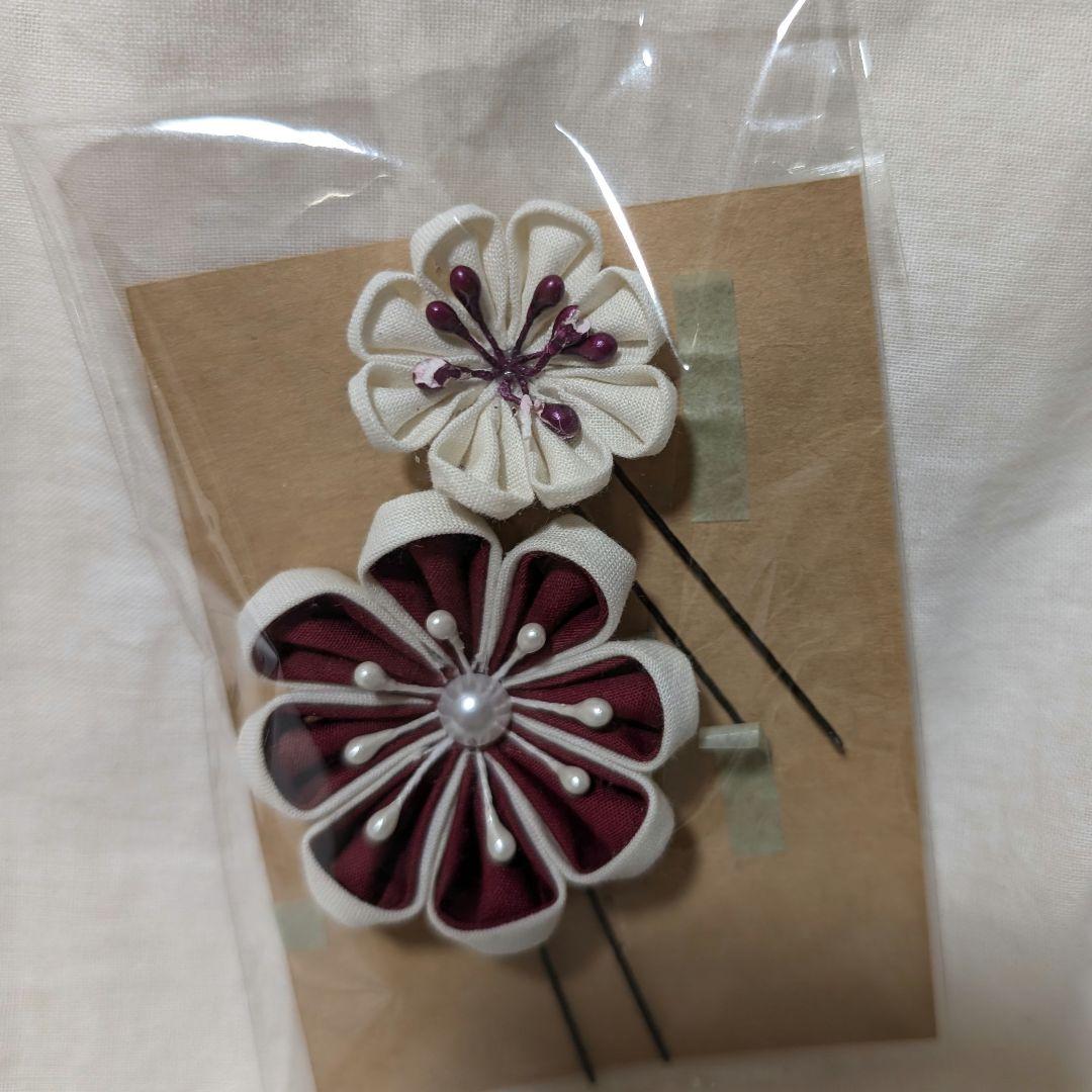 【美品】成人式 卒業式 振袖用 小物セット （バッグ・草履・ファー・髪飾り）