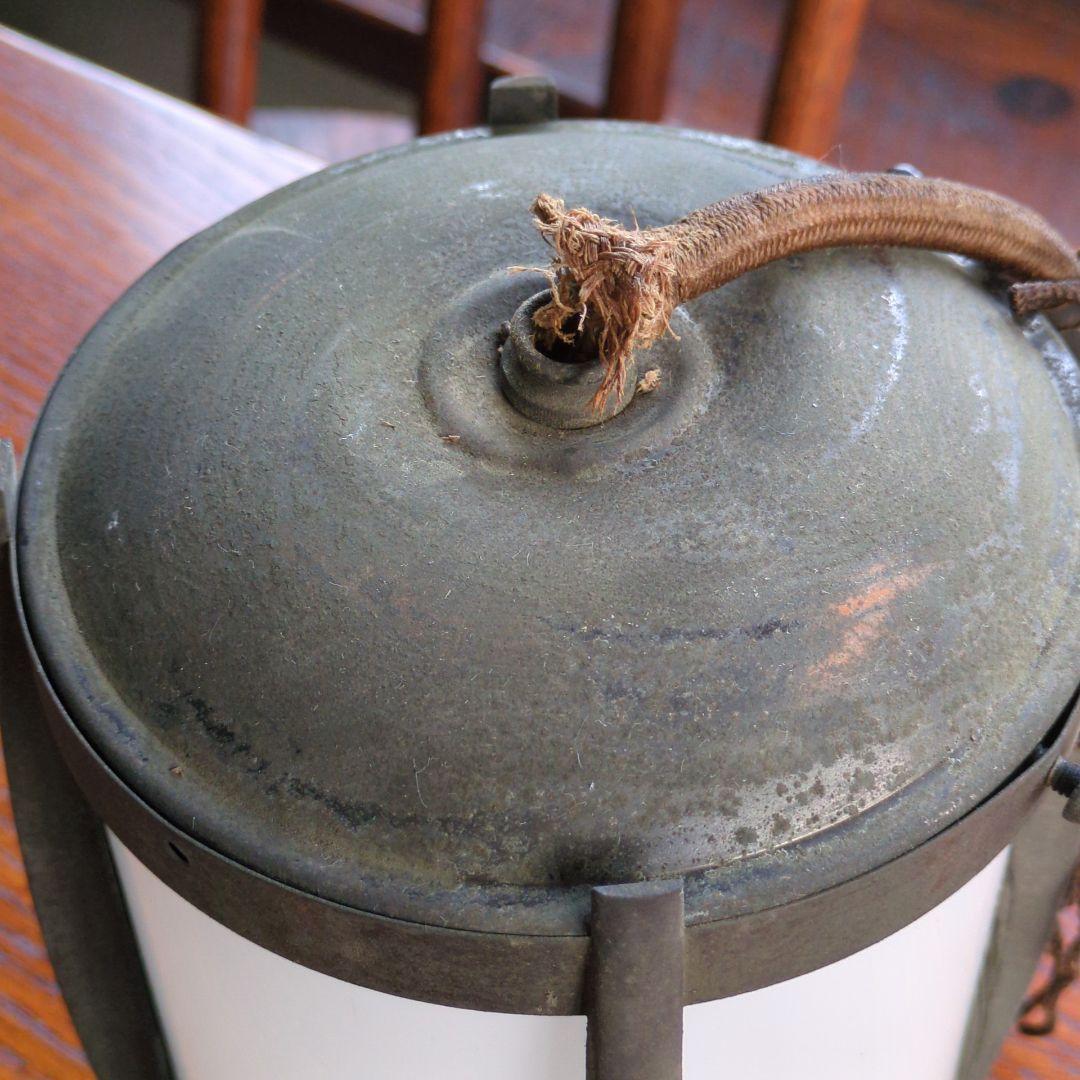 迎賓館　大正ロマン◆照明 ペンダントライト アンティーク　乳白 ランプ　電笠