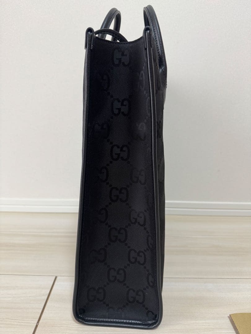【極美品】グッチ　GUCCI ブラック ビジネス　トートバッグ