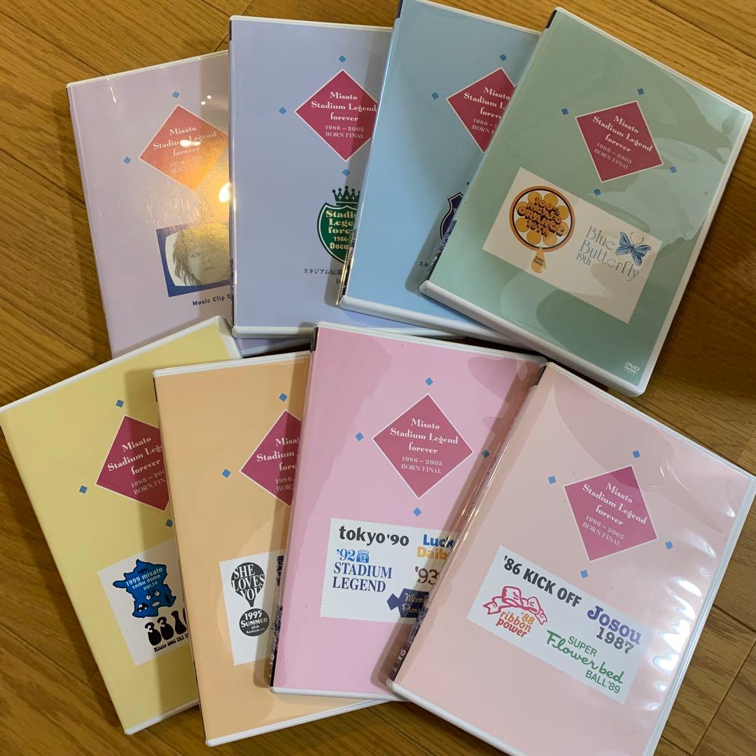 渡辺美里【スタジアム伝説 BORN FINAL】DVD-BOX