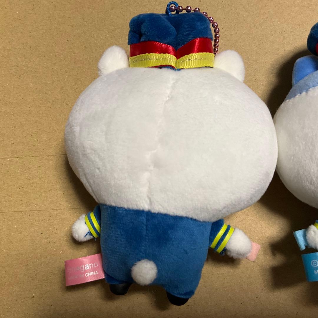 ちいかわ 駅員さんなマスコット　ちいかわ　ハチワレ　セット