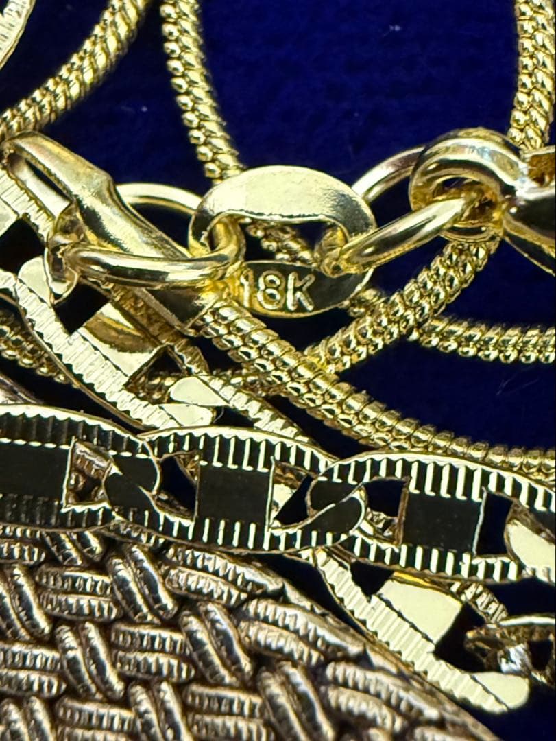 遺品整理 18K、750、Silver刻印アクセサリー含む まとめ売り