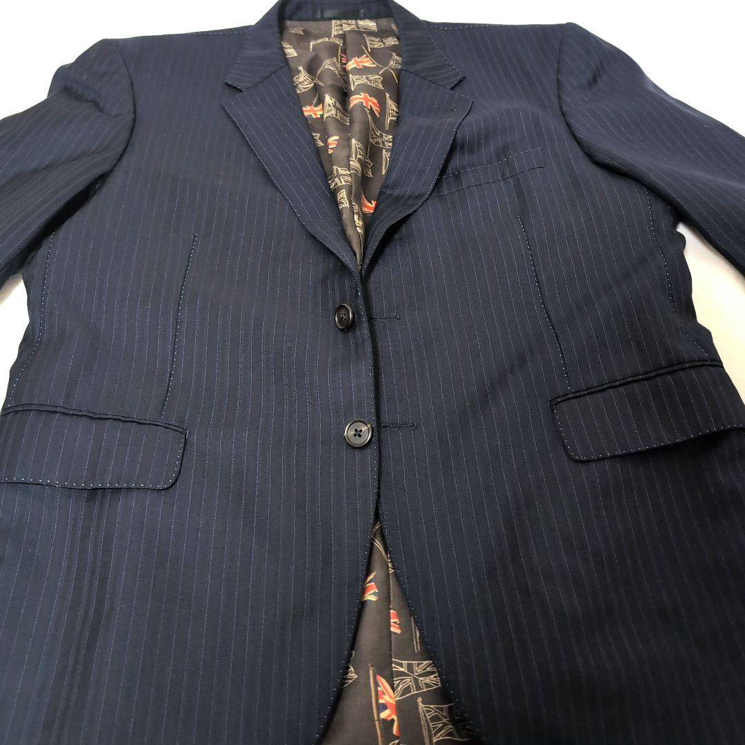 Paul Smith テーラード ベスト ロロピアーナ 紺　セットアップ