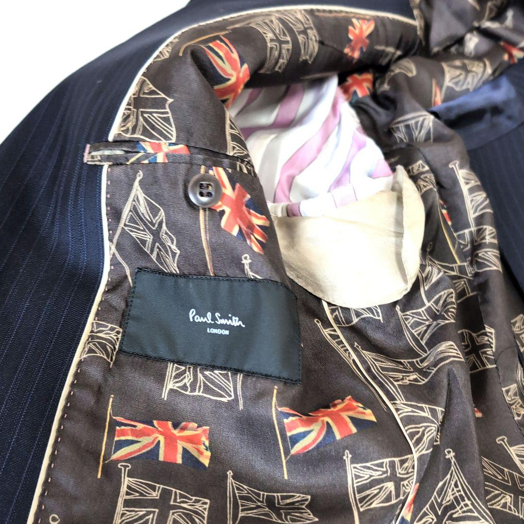 Paul Smith テーラード ベスト ロロピアーナ 紺　セットアップ