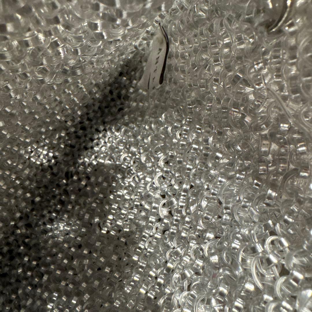 ANTEPRIMA シルバー ビーズショルダーバッグ