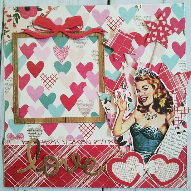 ★tumo★ スクラップブッキング  キット  6インチ♪  No,77