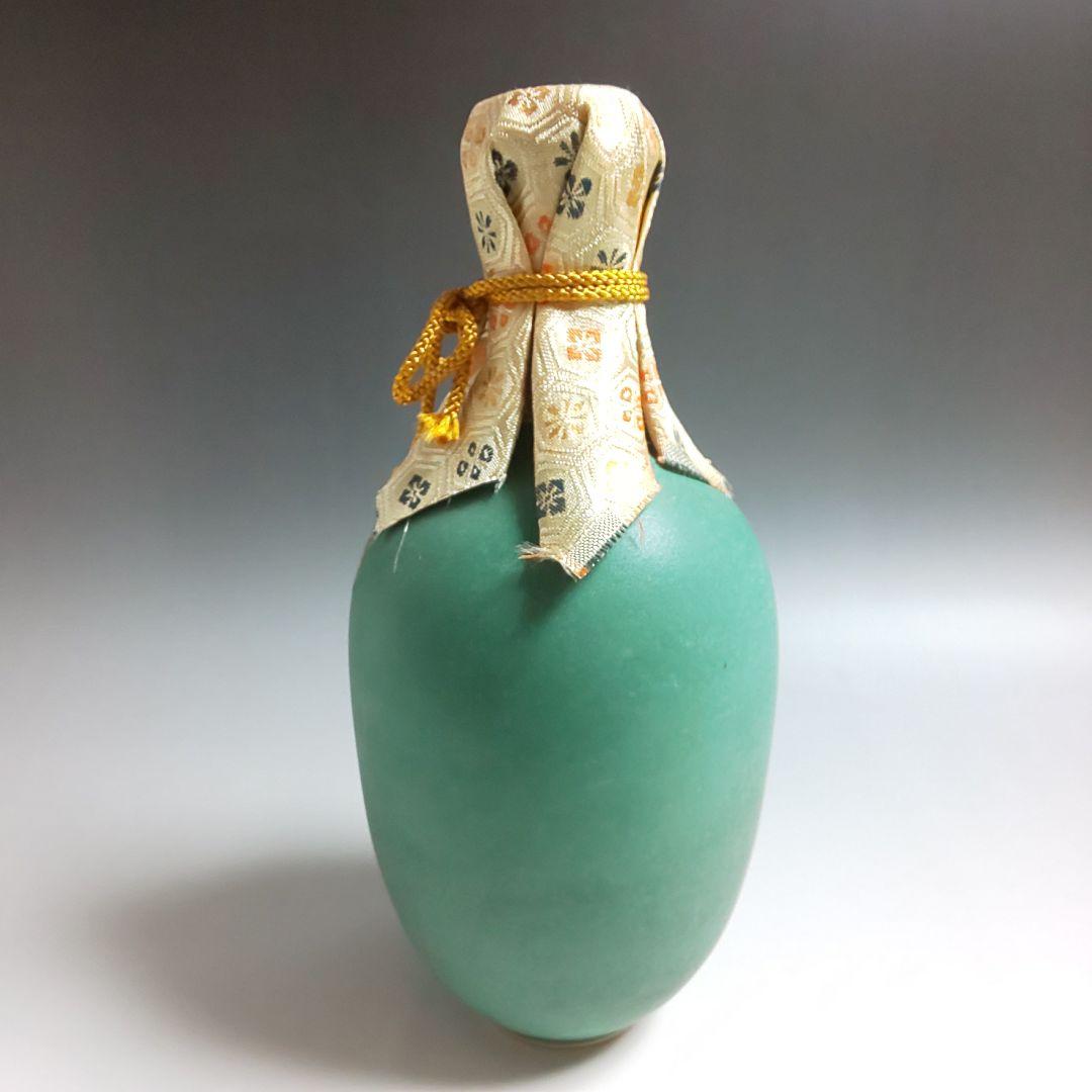 ★ 古い酒壺 古酒 日本酒 清酒 １級 空瓶 陶器 骨董 花器 昭和 清水焼