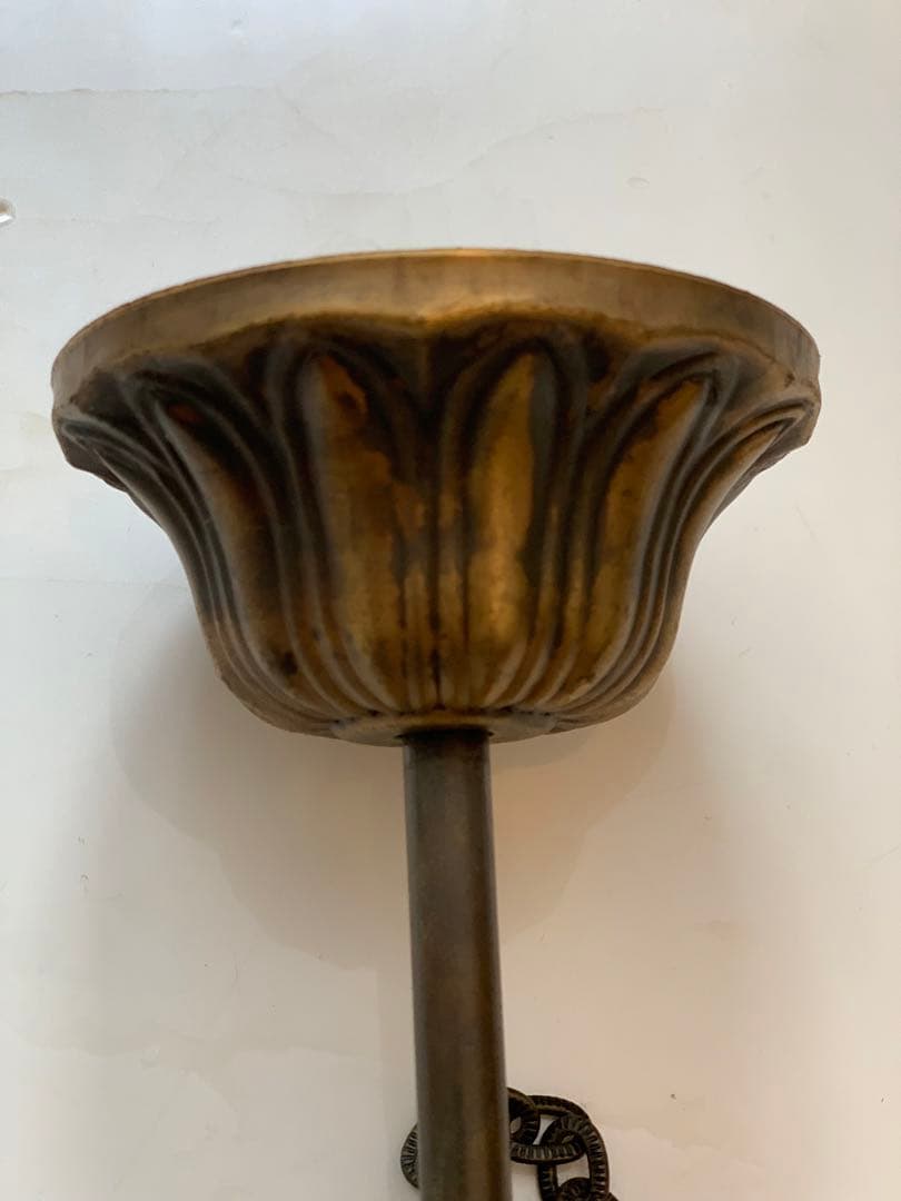 トルコランプ　クラックガラス　吊り下げ　シーリング