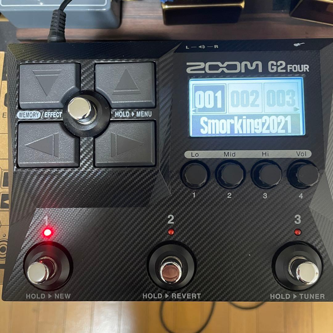 ZOOM ( ズーム ) G2 FOUR ギター用マルチエフェクター