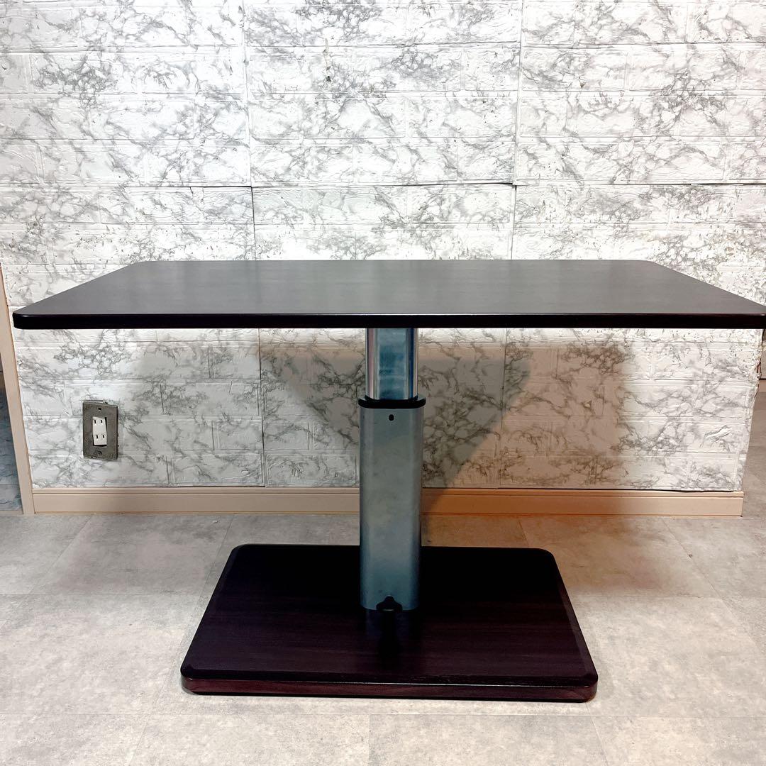 不二貿易　昇降テーブル キャスター付き 【良品】