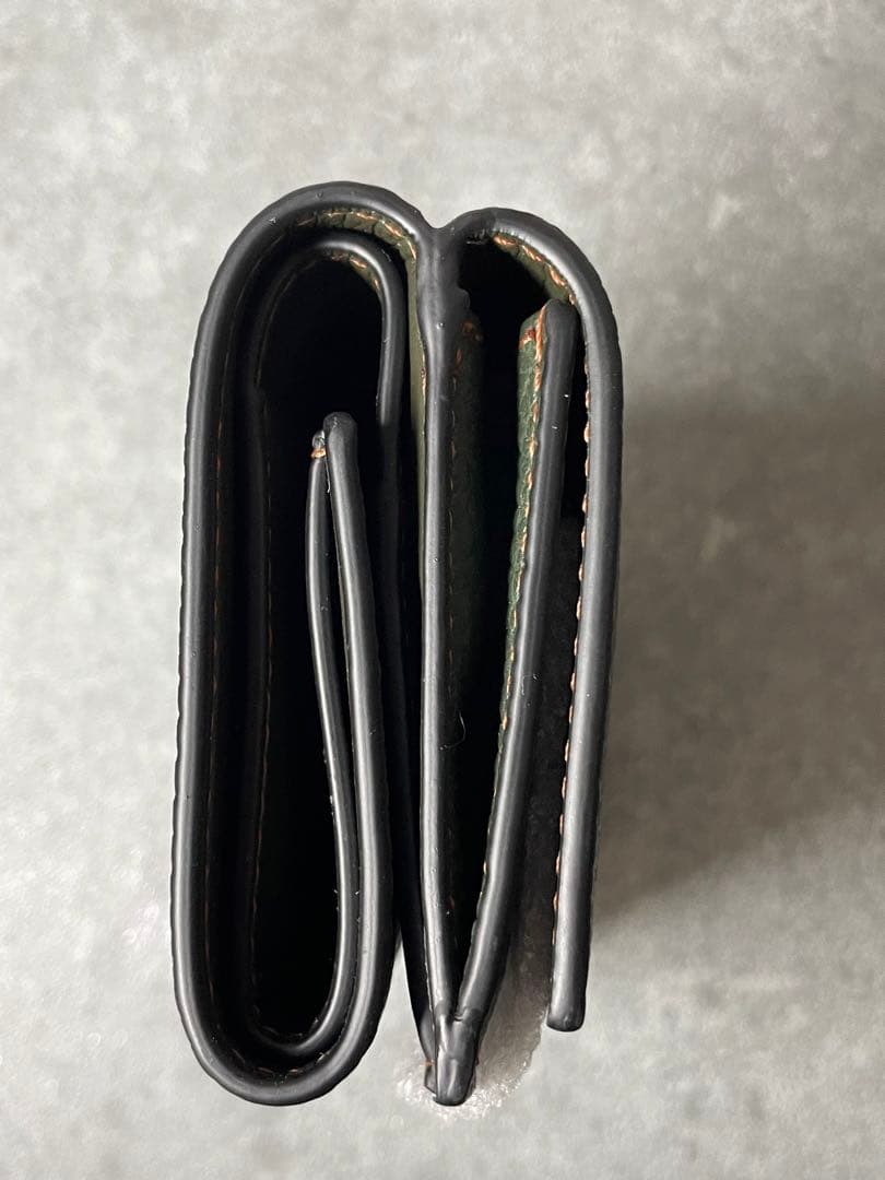 MARNI 三つ折り財布 ダークグリーン