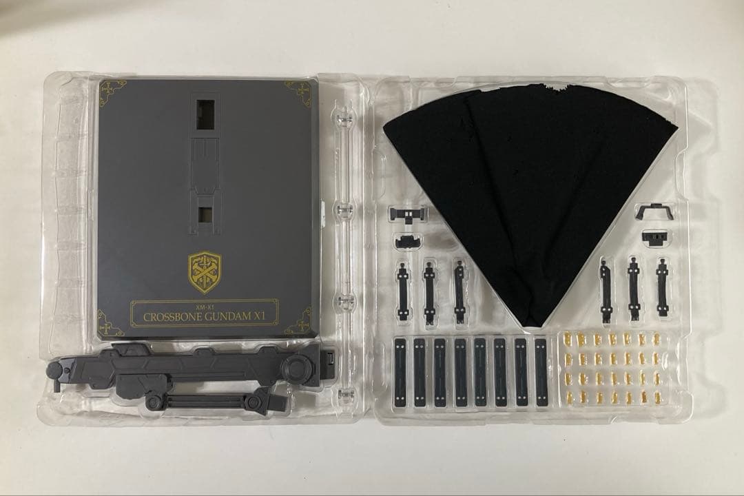 メタルビルド　 クロスボーンガンダムＸ1 X2 台座　マント　セット