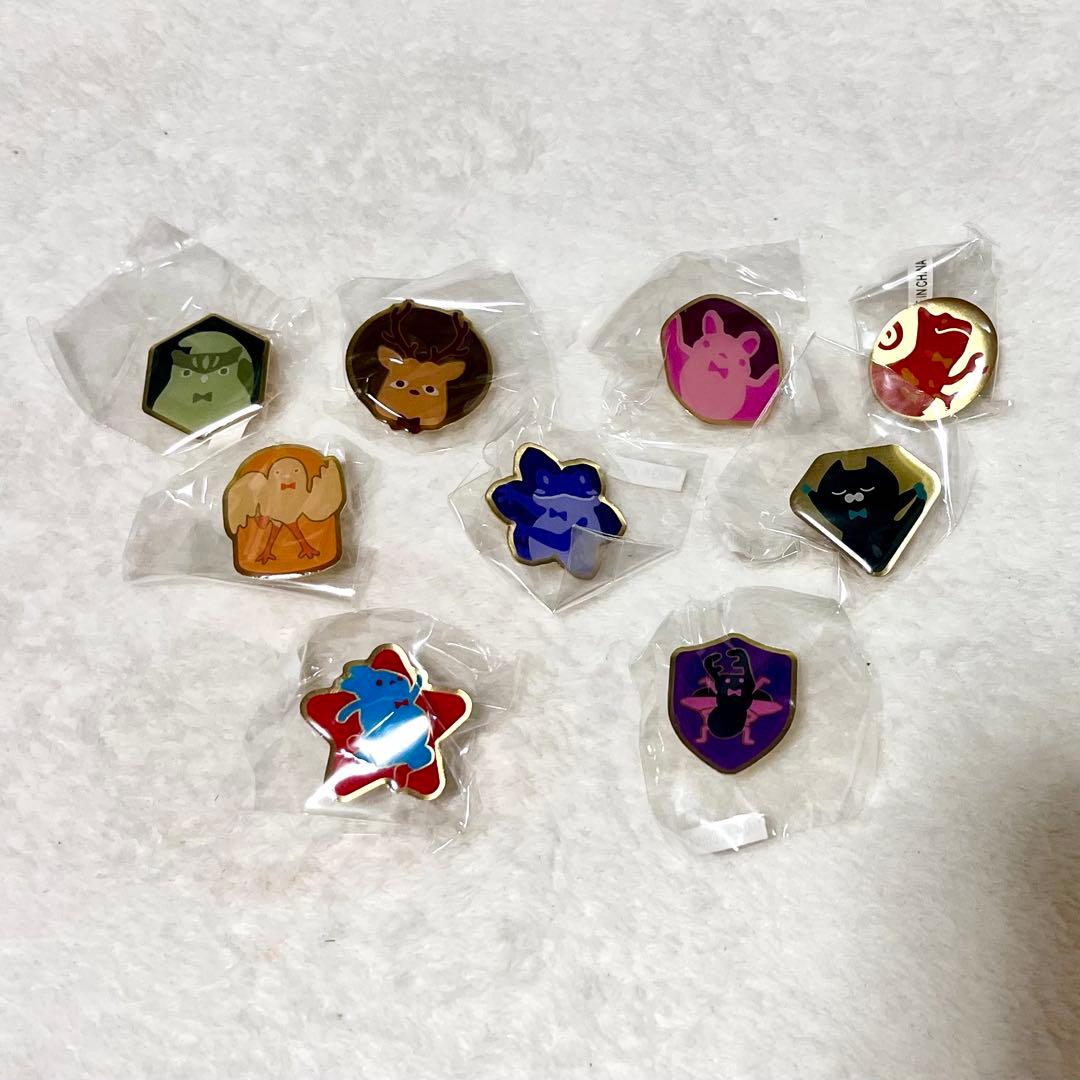 ヨルシカ　2024 月と猫のダンス　再び踊る動物ピンバッチガチャ　全9種