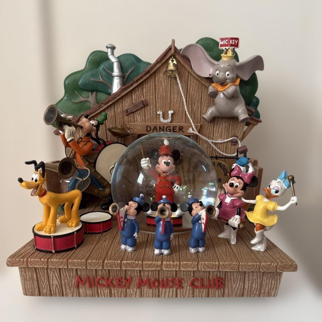 ミ*キ様 ディズニーストア　ミッキーマウスクラブ　スノードーム　スノーグローブ