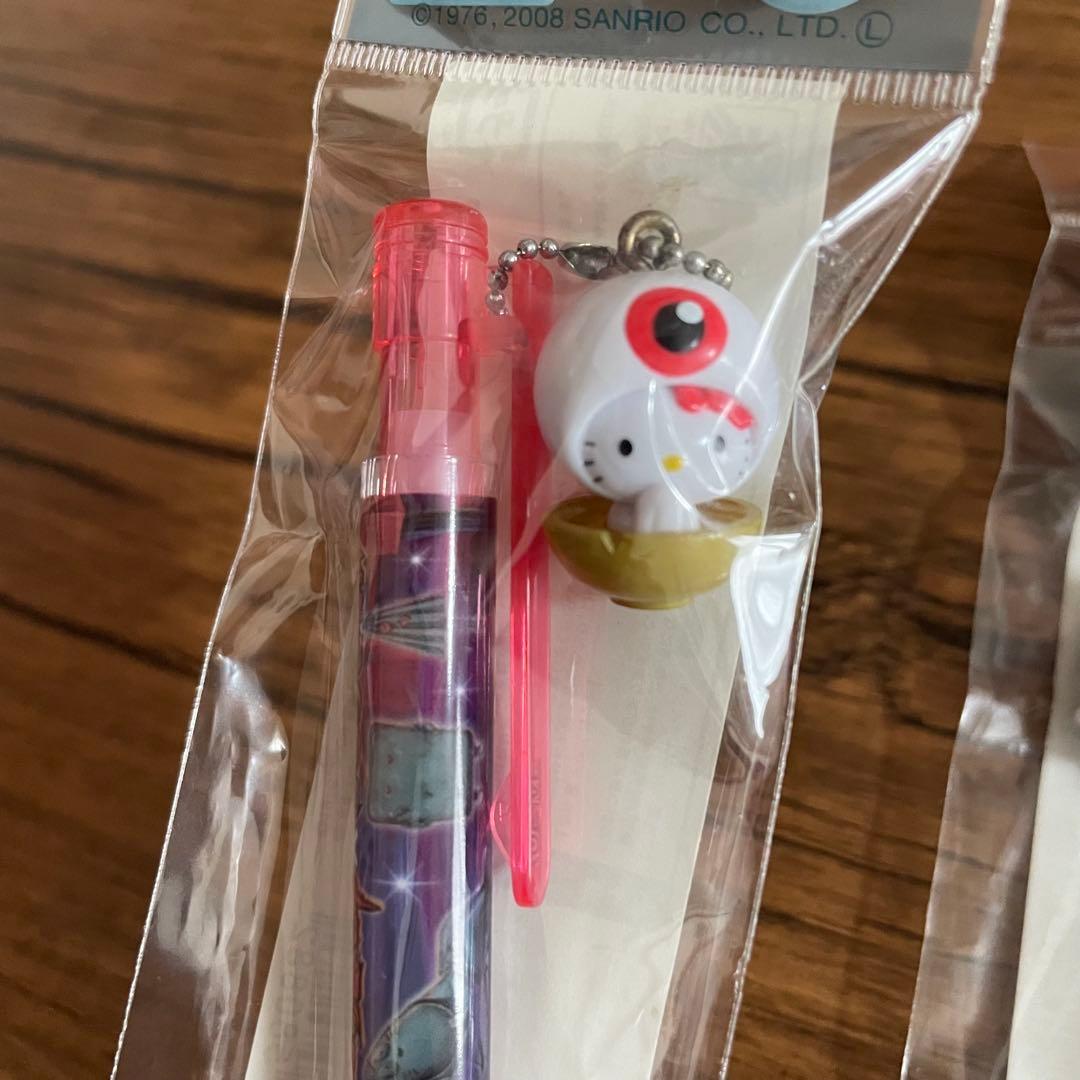 ハローキティ　ご当地　ボールペン　シャープペン　ストーン付き　エンジェル