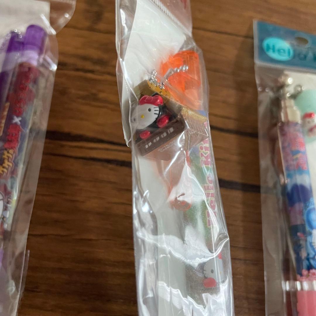 ハローキティ　ご当地　ボールペン　シャープペン　ストーン付き　エンジェル
