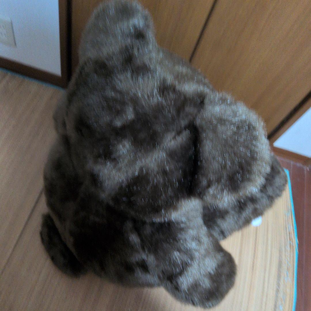茶色の大きなぬいぐるみ 約70cm×80