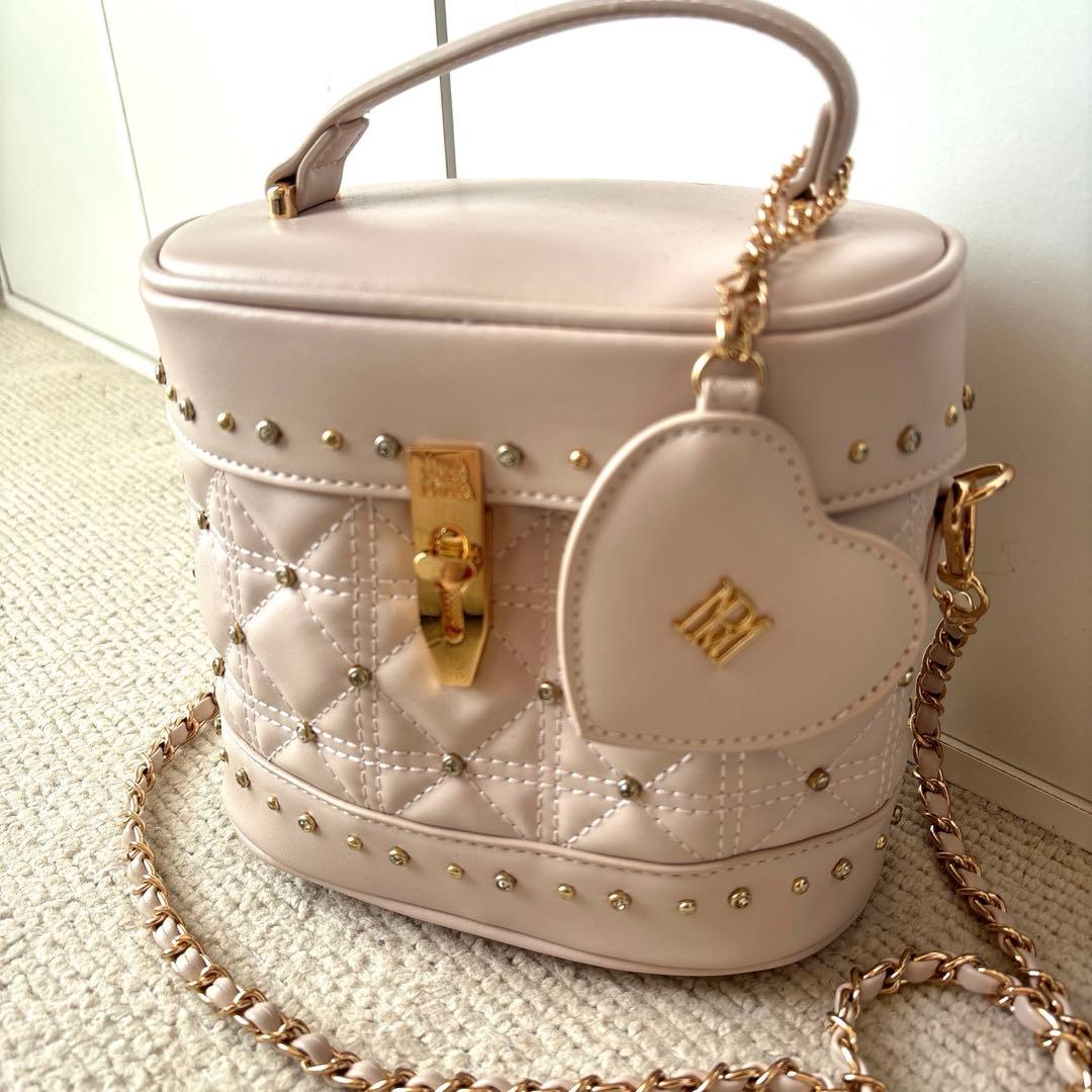 ロゼミューズ rosemuse バニティバッグ　ピンク