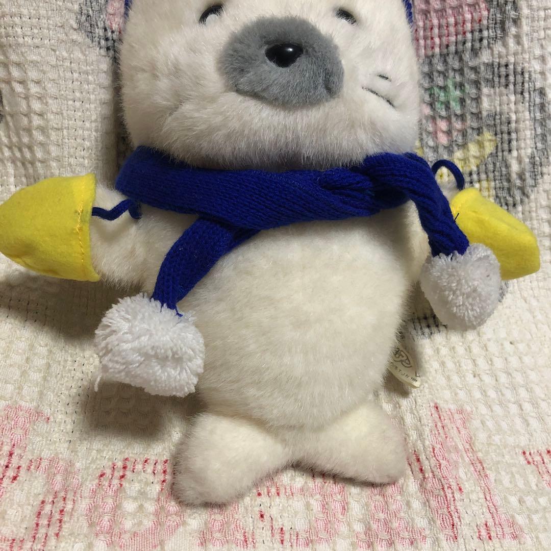 平成レトロ　少年アシベ　ゴマちゃん　クリスマス＆ウィンター　着ぐるみぬいぐるみ