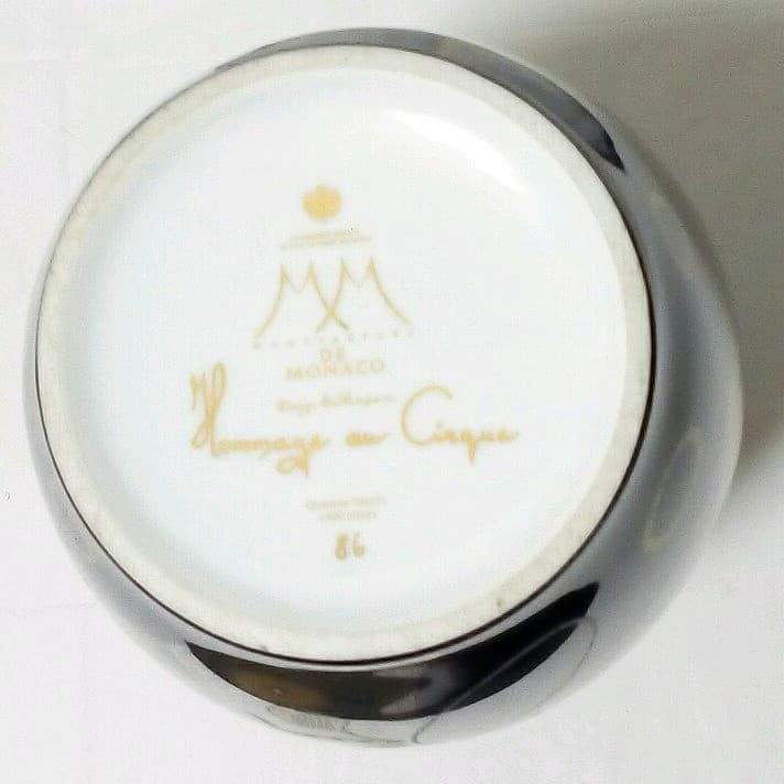 manufacturde de monaco サーカス柄　花瓶