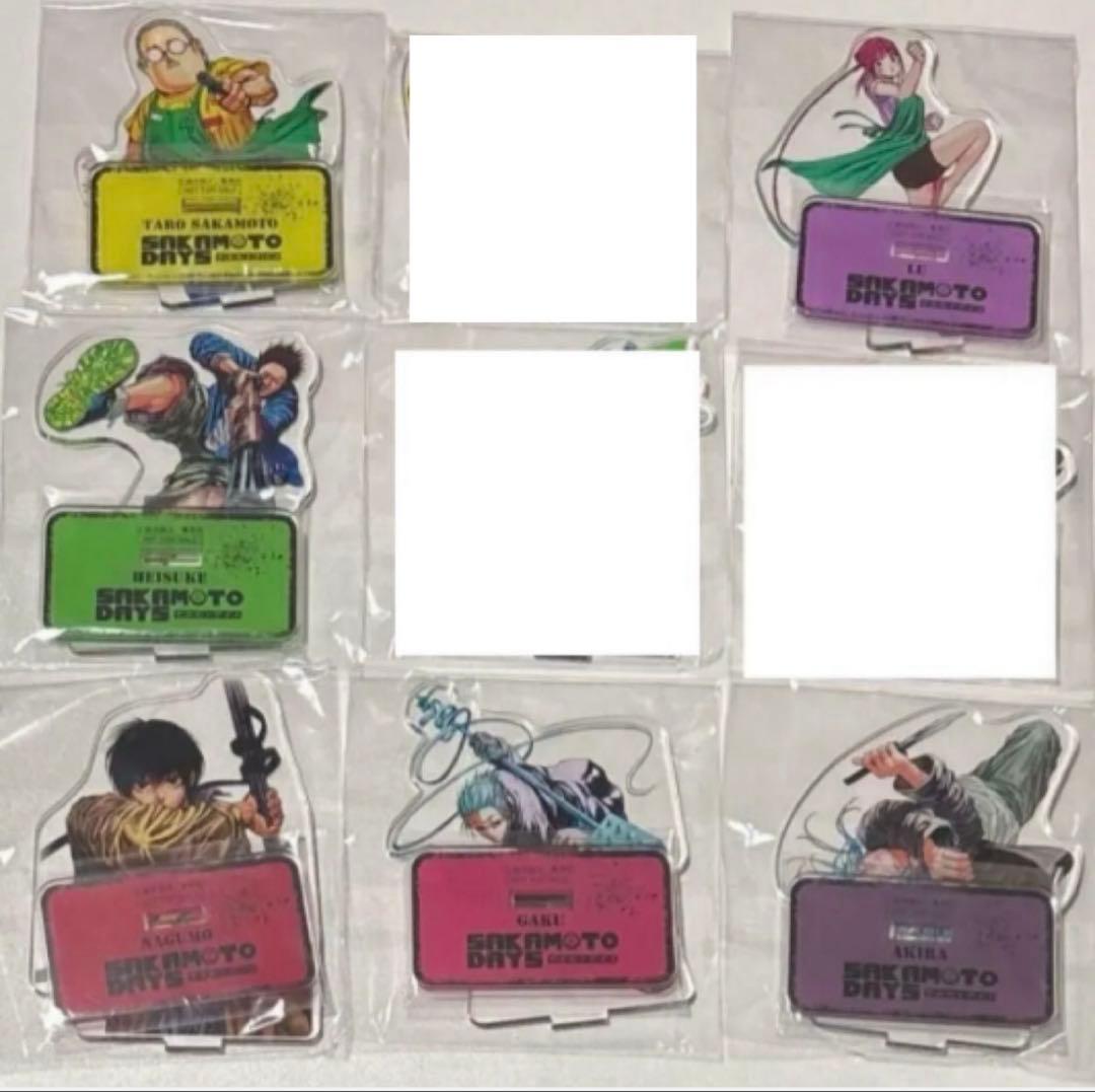 サカデイ ゼブラックアクスタ 6種