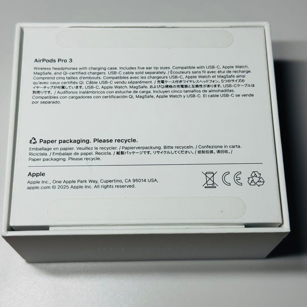 【5】 AirPods Pro3 第3世代 本体 A3063 保証期間あり