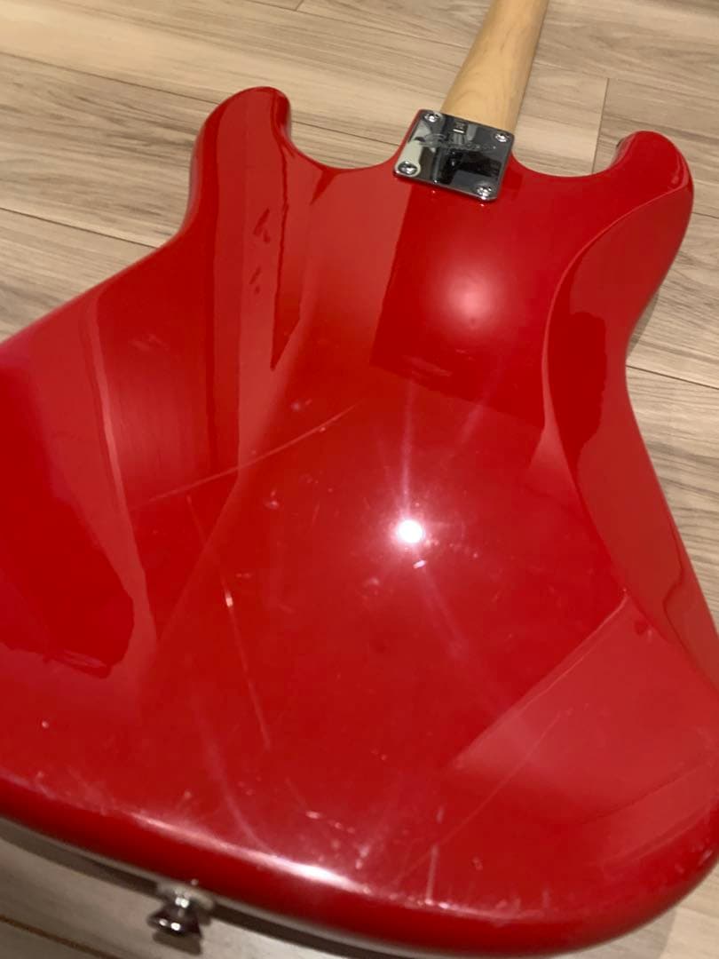 Squier miniレッド